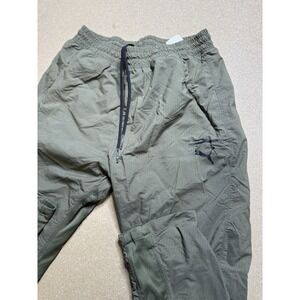 Puma TFS Woven Track Pants Bottoms vtg Green Size M‎